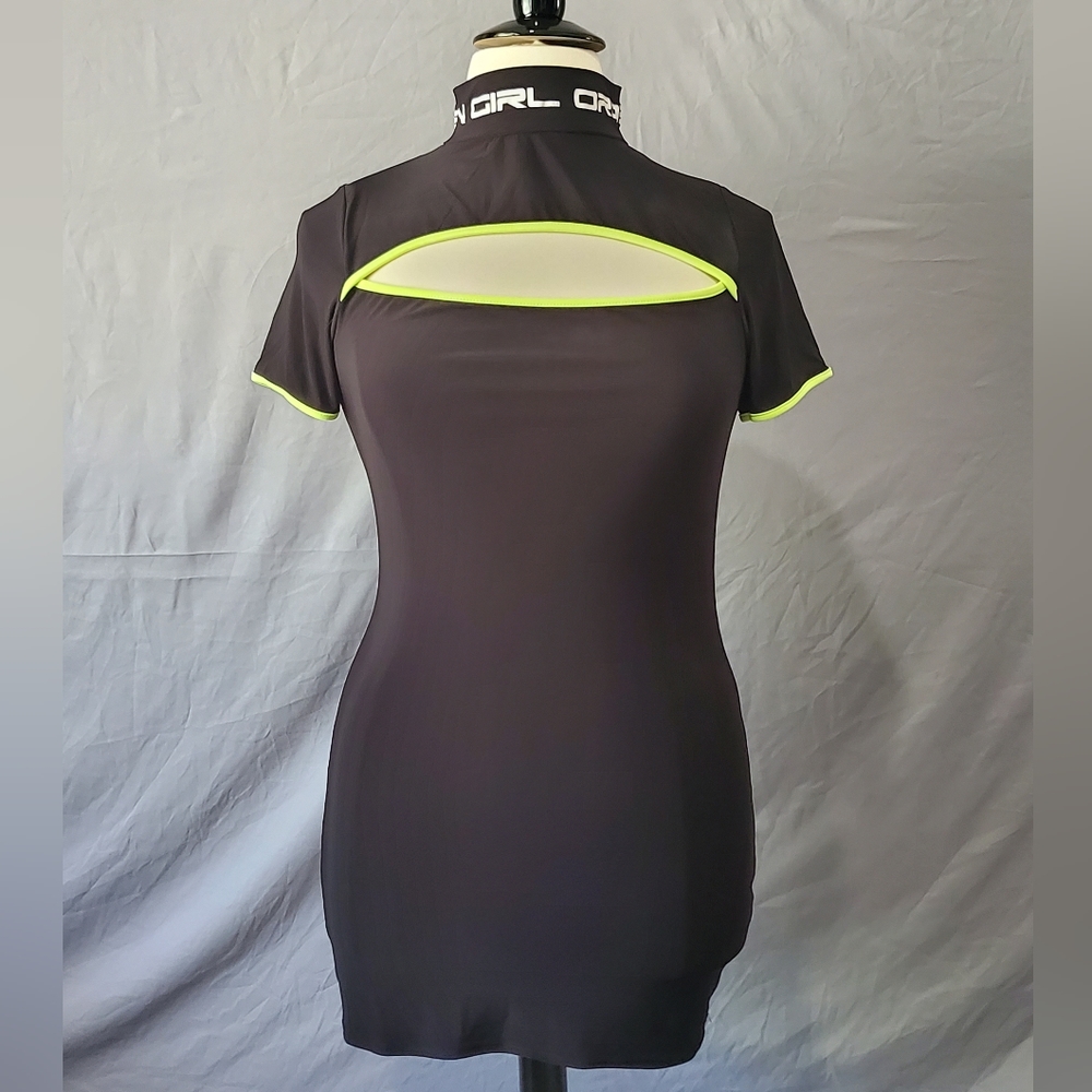 New Girl Order Black Mini Dress Size 14